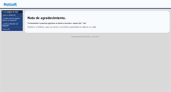 Desktop Screenshot of molisoft.com